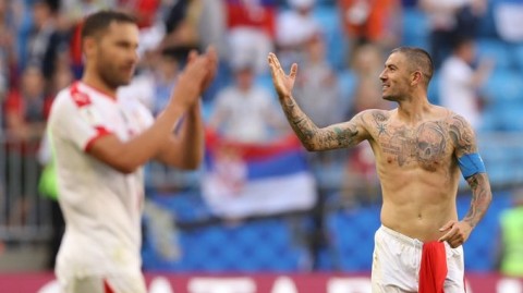 塞尔维亚队长科拉罗夫圆月弯刀1-0擒哥斯达黎加