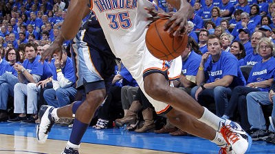 灰熊4-1淘汰雷霆，黑白双熊碾碎杜兰特孤胆冲锋