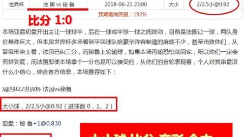 哥伦比亚 vs 日本竞彩预测：回溯2018世界杯经典冷门之战