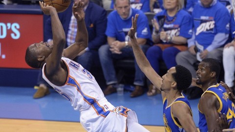 2016西决G5勇士120-111雷霆：悬崖边上的卫冕冠军逆天改命